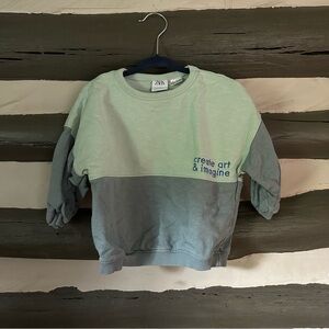 Zara Kids Crewneck Sweatshirt 12-18months